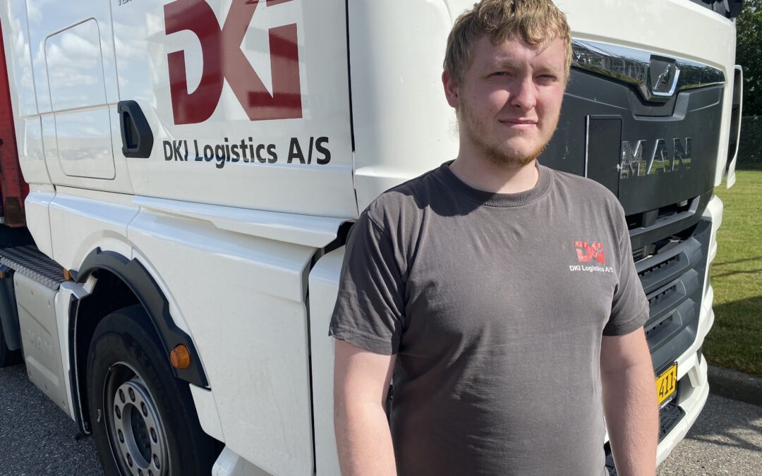 Alexander is an apprentice road freight driver